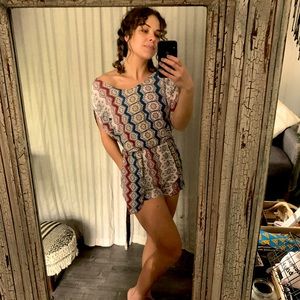 Urban Outfitters: BCBGeneration scoop neck romper